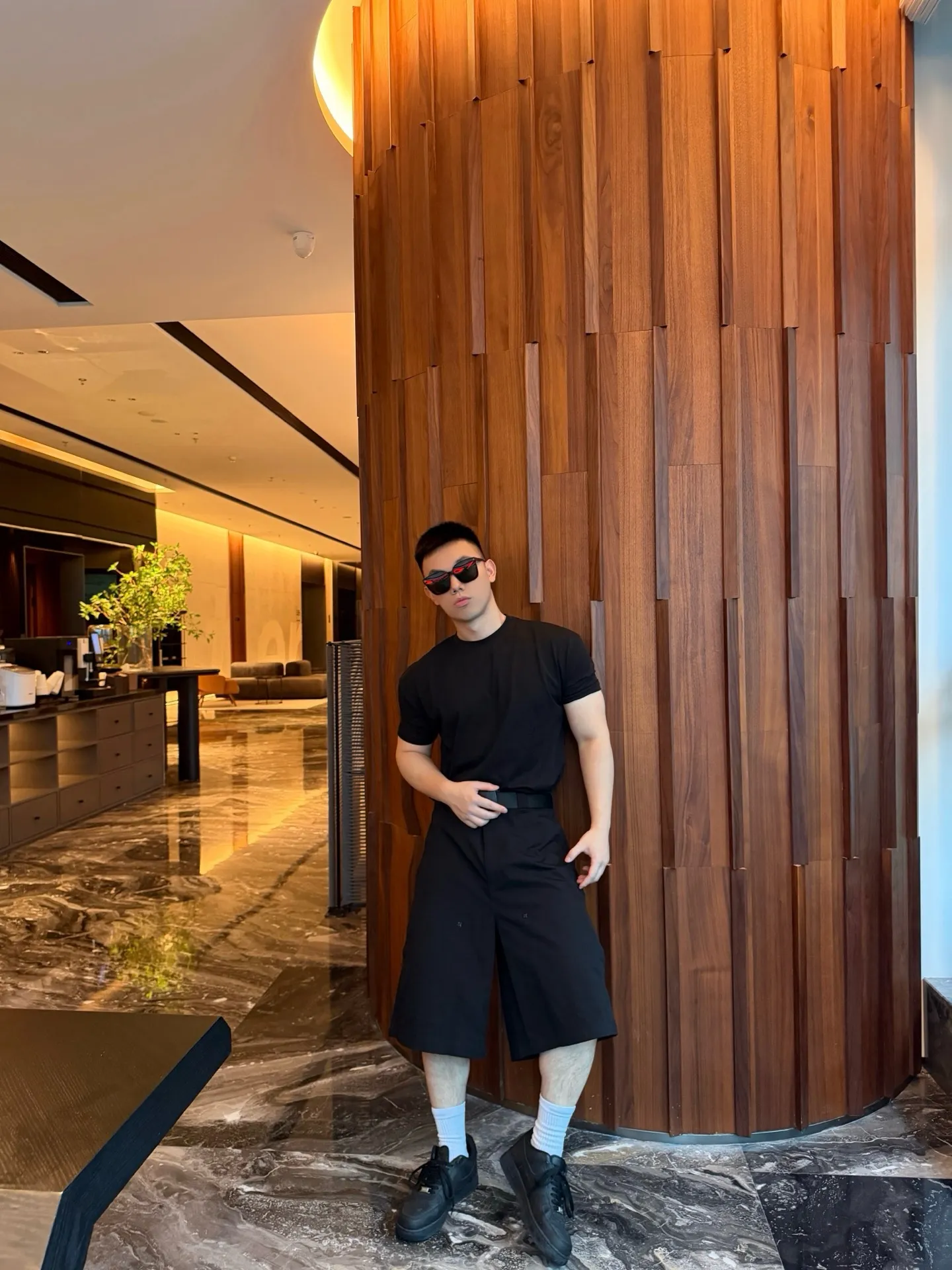 Louis Vuitton/Louis Vuitton cotton cargo shorts